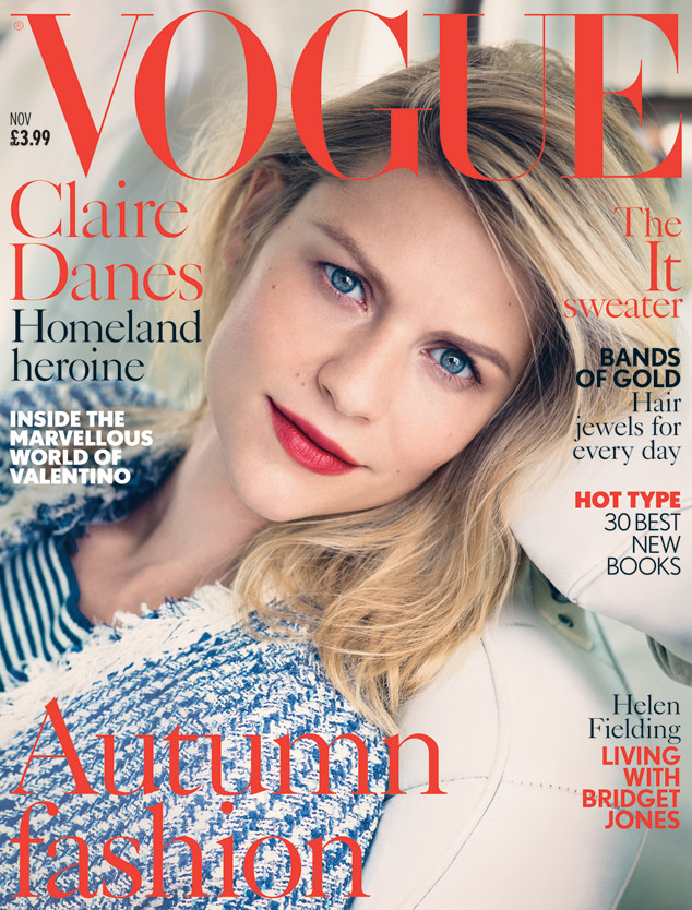 Image result for vogue uk claire danes cover